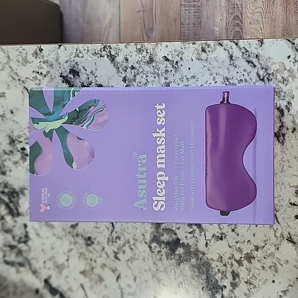 Asutra Sleep Mask Set Sealed Brand New